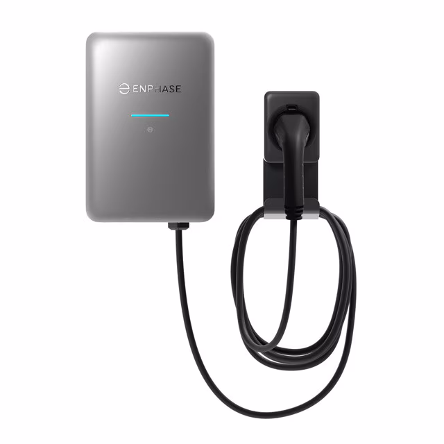 Enphase IQ EV-lader 2, EU, eenfasig (tot 7,4kW) of driefasig (tot 22kW), 7,5m Type-2 laadkabel (IQ-EVSE-EU-3032-0105-1300)